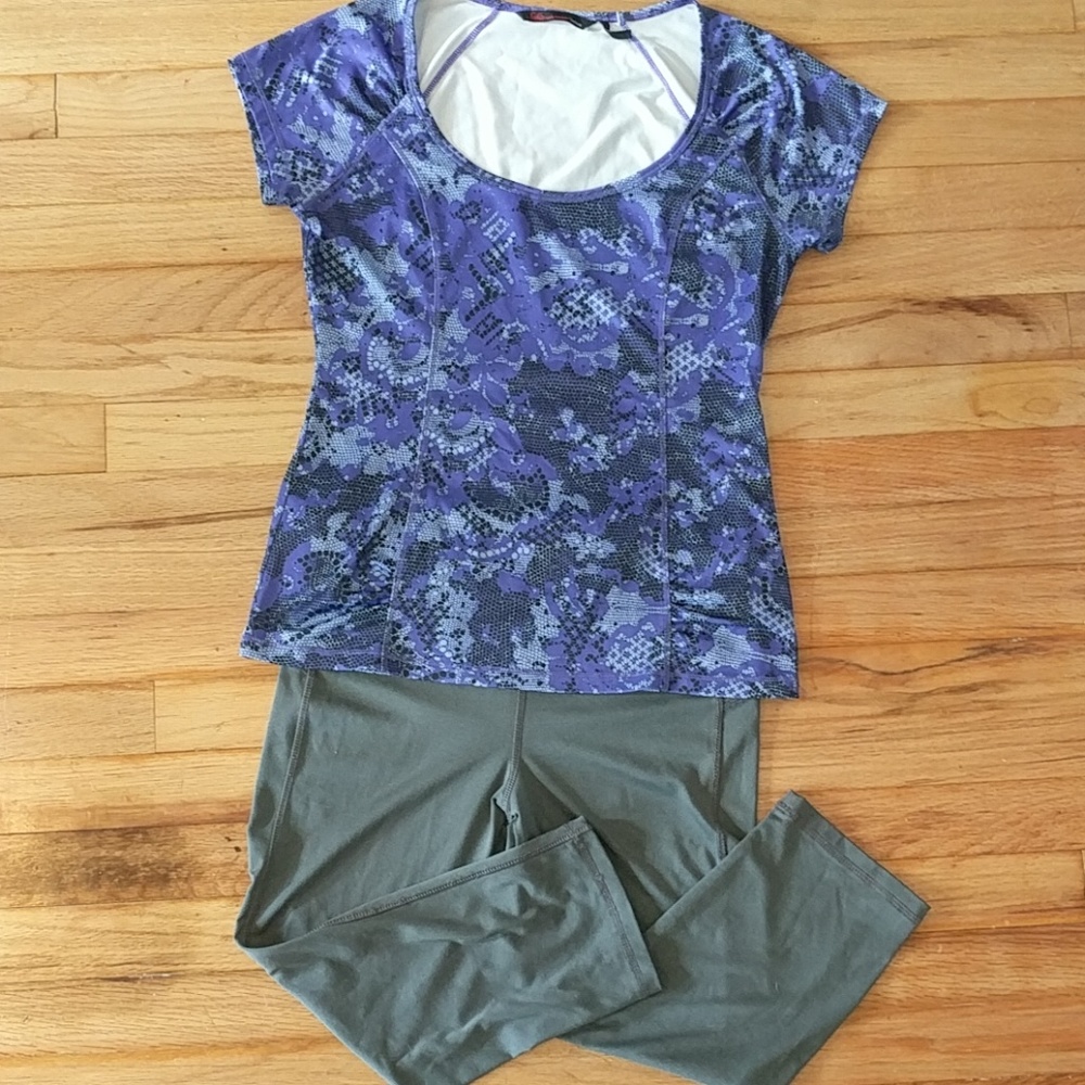 Cute and comfy workout outfit